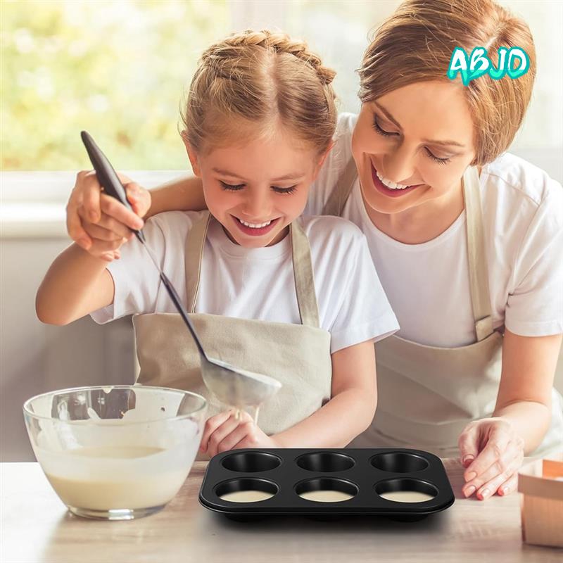 Muffin Tin Nonstick - Paquete de ABJO-3 sartén antiadherente para