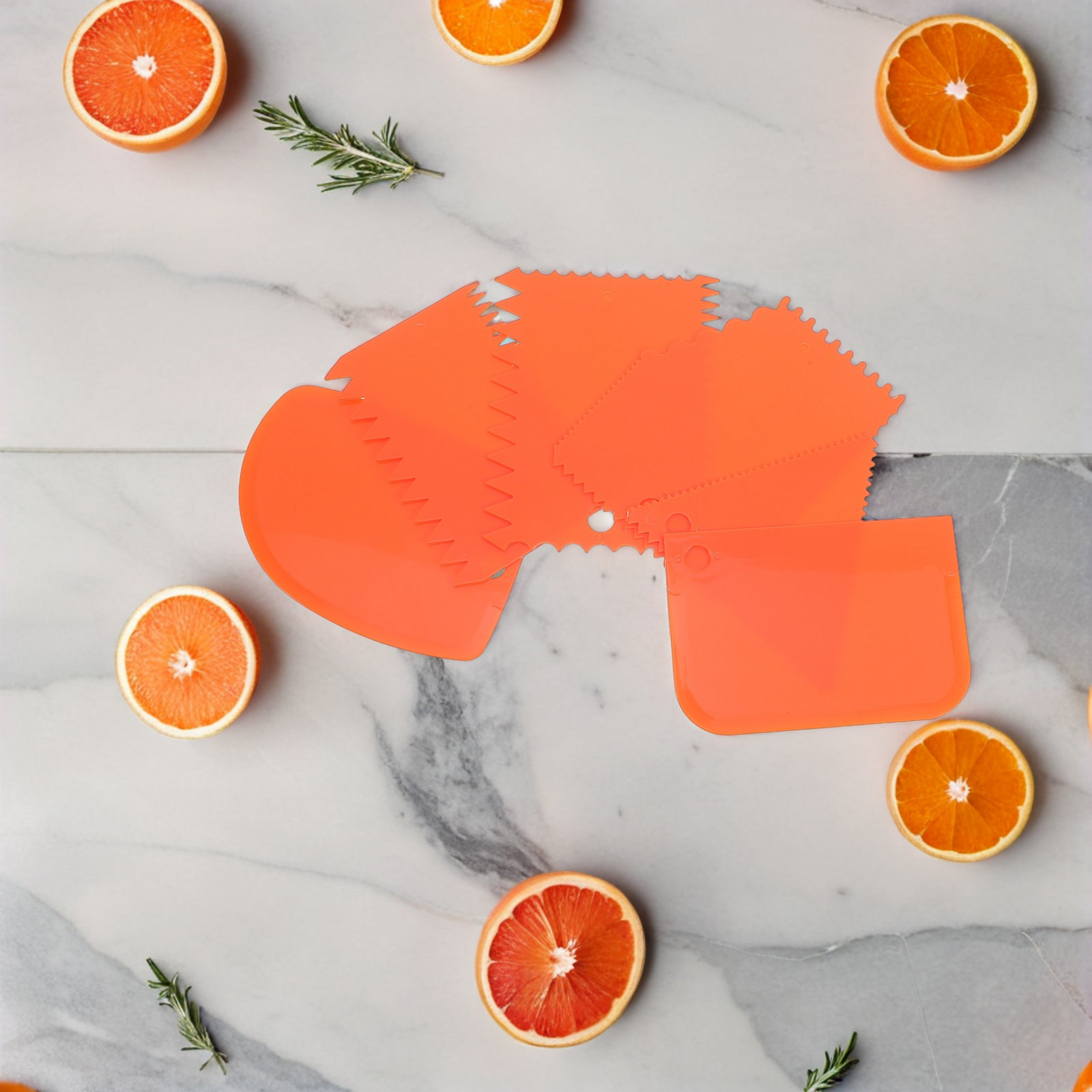 Fondant Smoother Set - Juego de 6 Espátulas para Crema