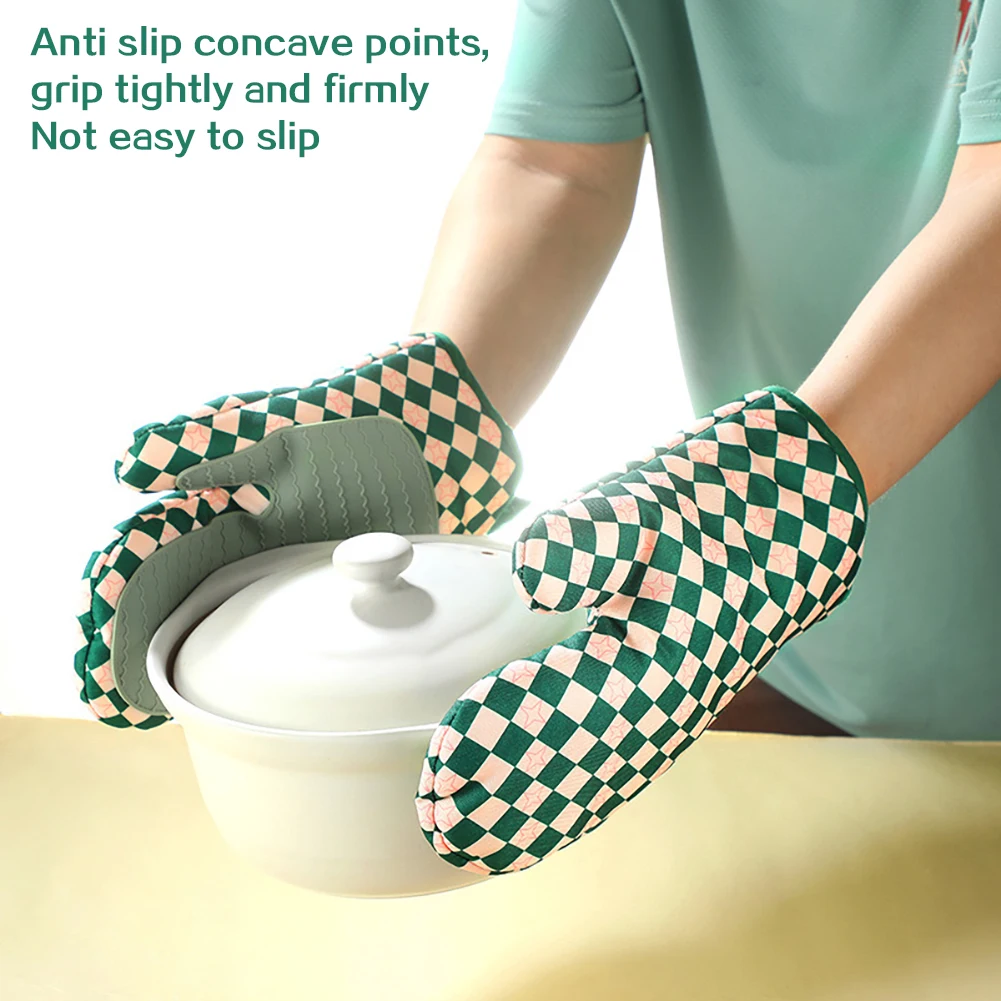 Kitchen Baking Gloves - Guantes de Silicona para Horno, Resistentes