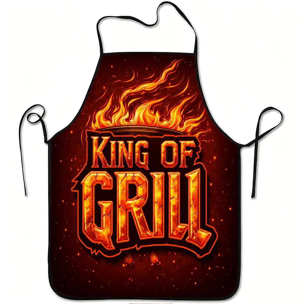 Baking Kitchen Design Ideas - 1 delantal Bbq King, delantal con