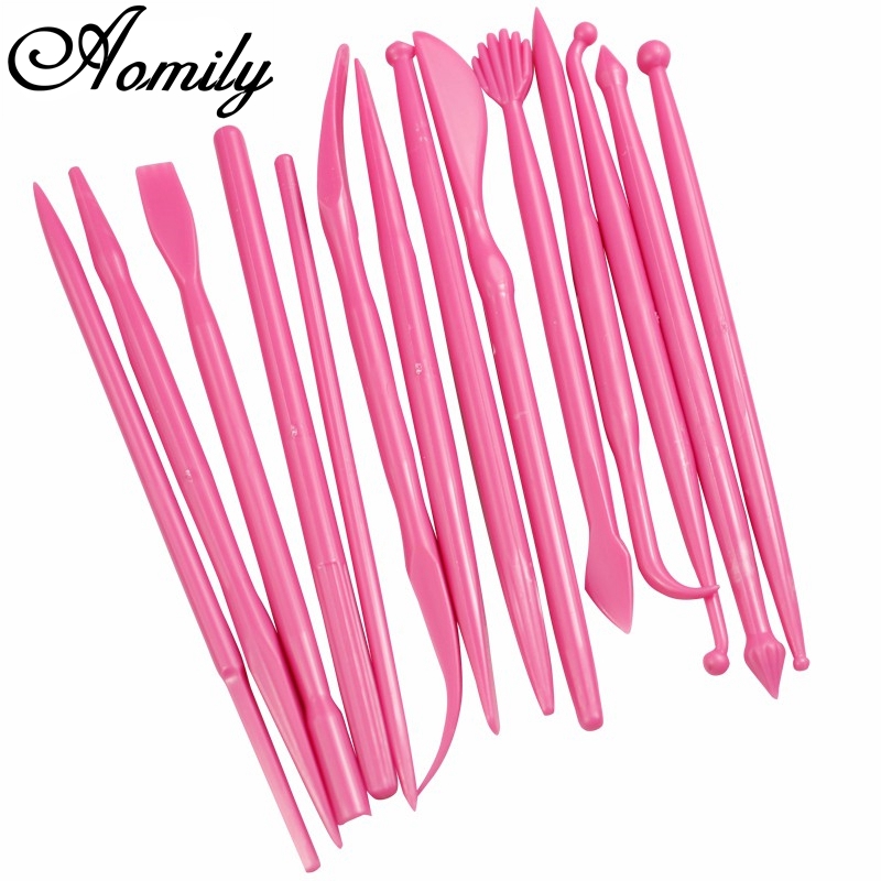 Fondant Smoother Set - Aomily 14 unids/set escultura cortador de