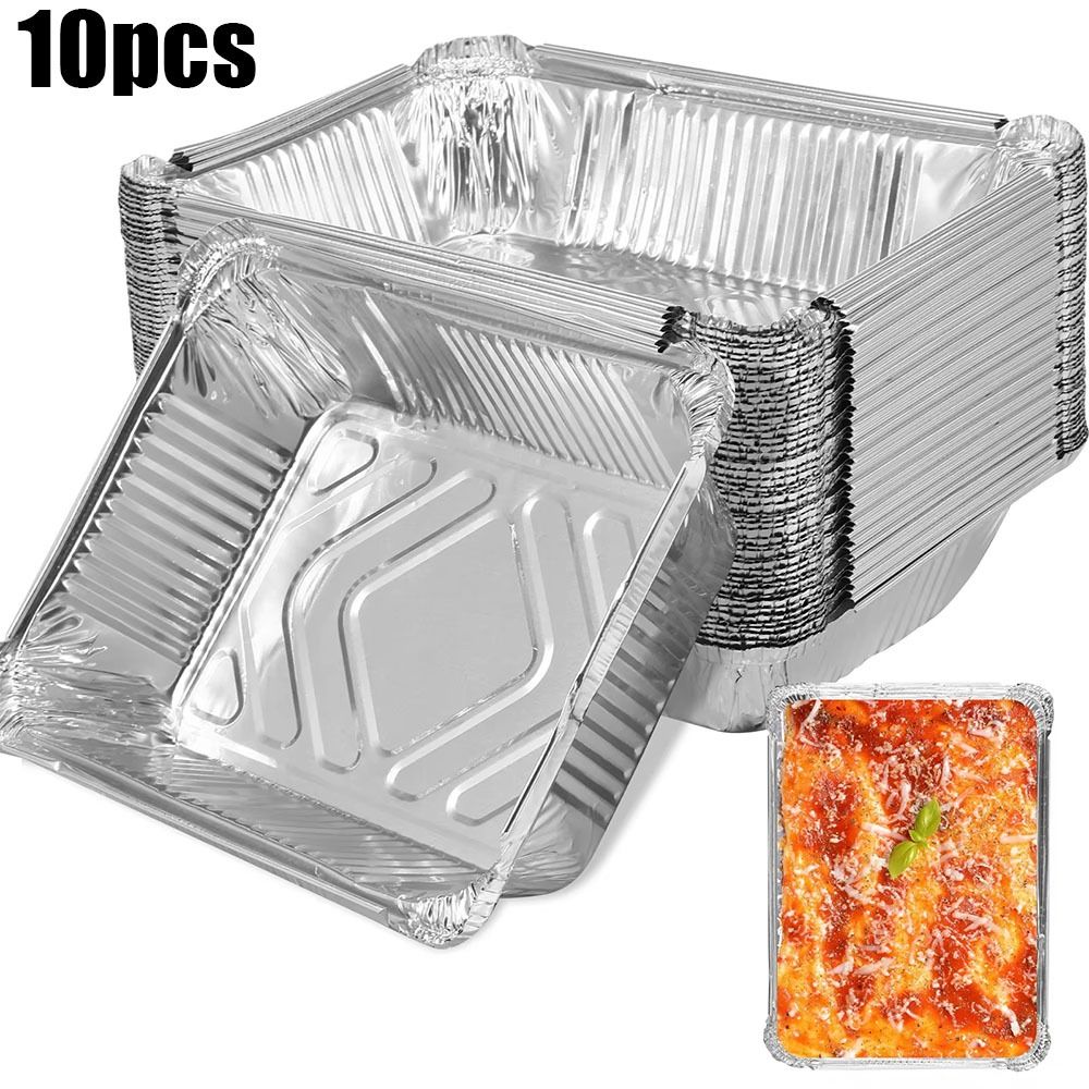 Kitchen Baking Tray Storage - Contenedores desechables de papel de aluminio