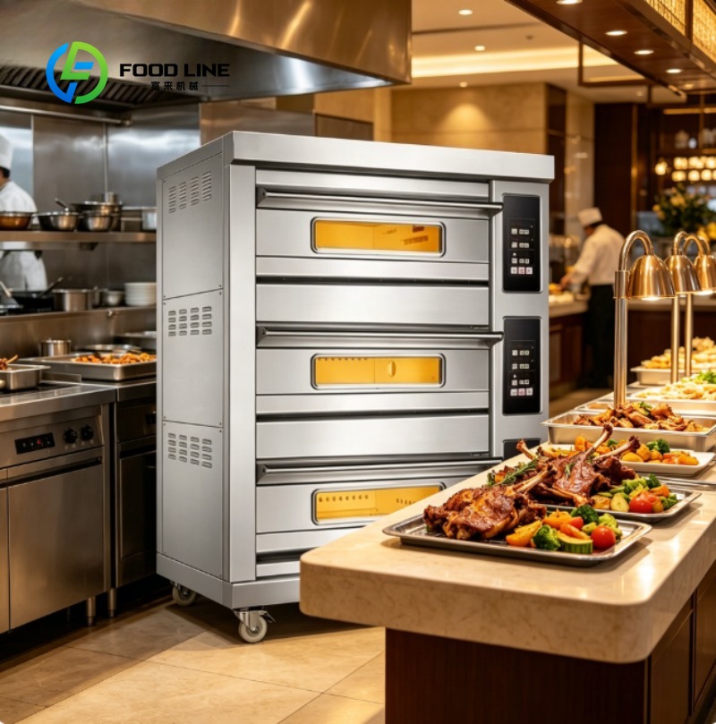Commercial Kitchen Baking Equipment - Horno Comercial de Acero Inoxidable, Horno