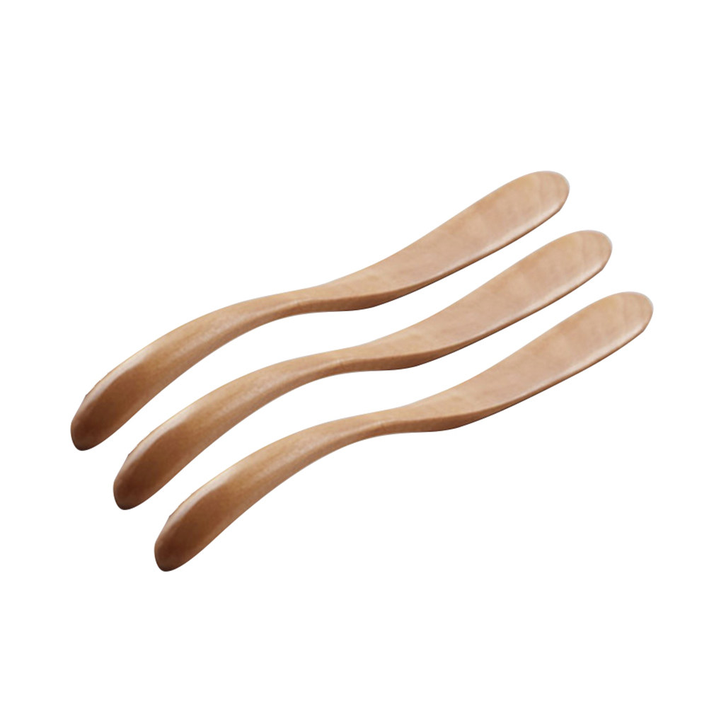 Kitchen Baking Decor - Juego de 3 Espátulas de Madera