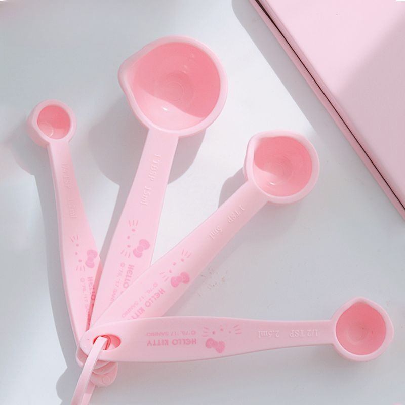 Kitchen Bakery - Juego de cucharas medidoras con estampado