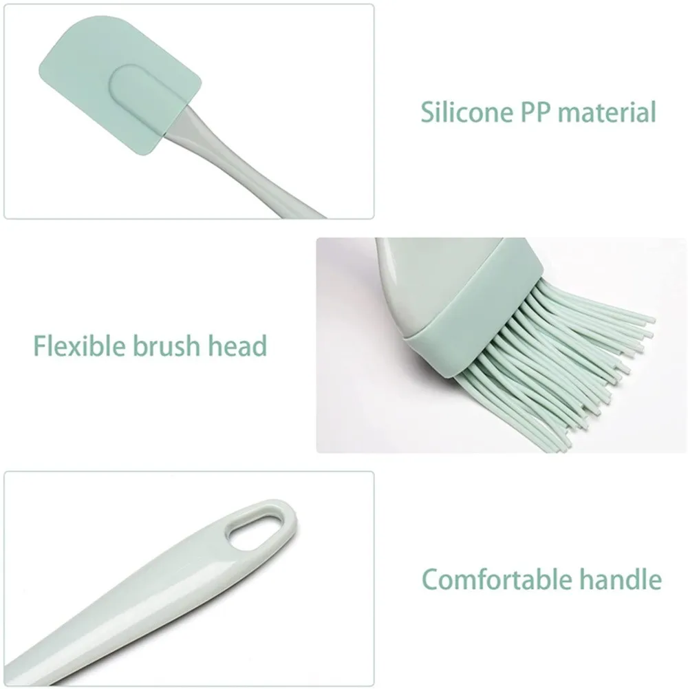 Kitchen Baking Mixer - Espátula de silicona antiadherente de 3