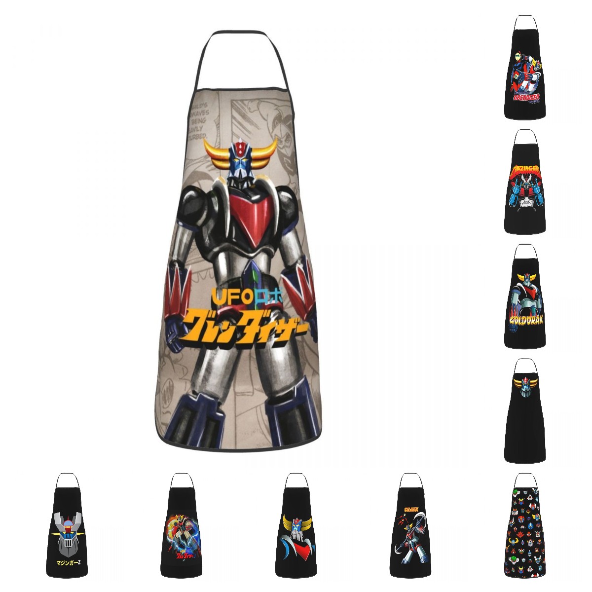 Kitchen Robot Baking - Delantal de Chef de cocina Unisex,