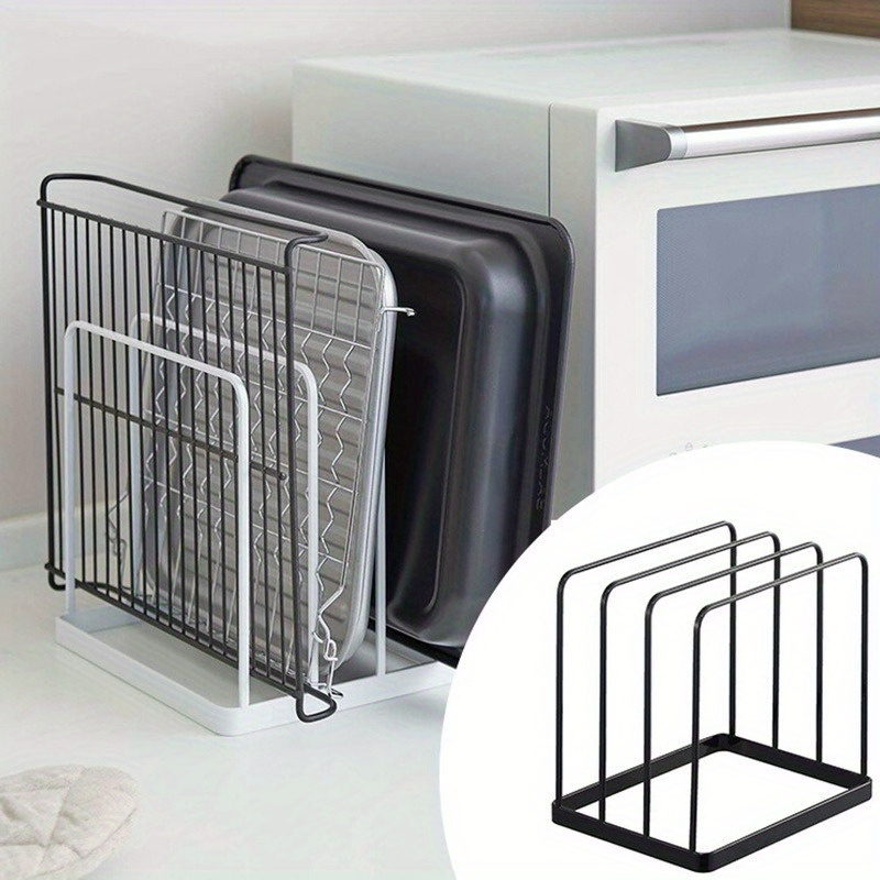 Kitchen Baking Tray Storage - Estante para tabla de cortar Vertical,