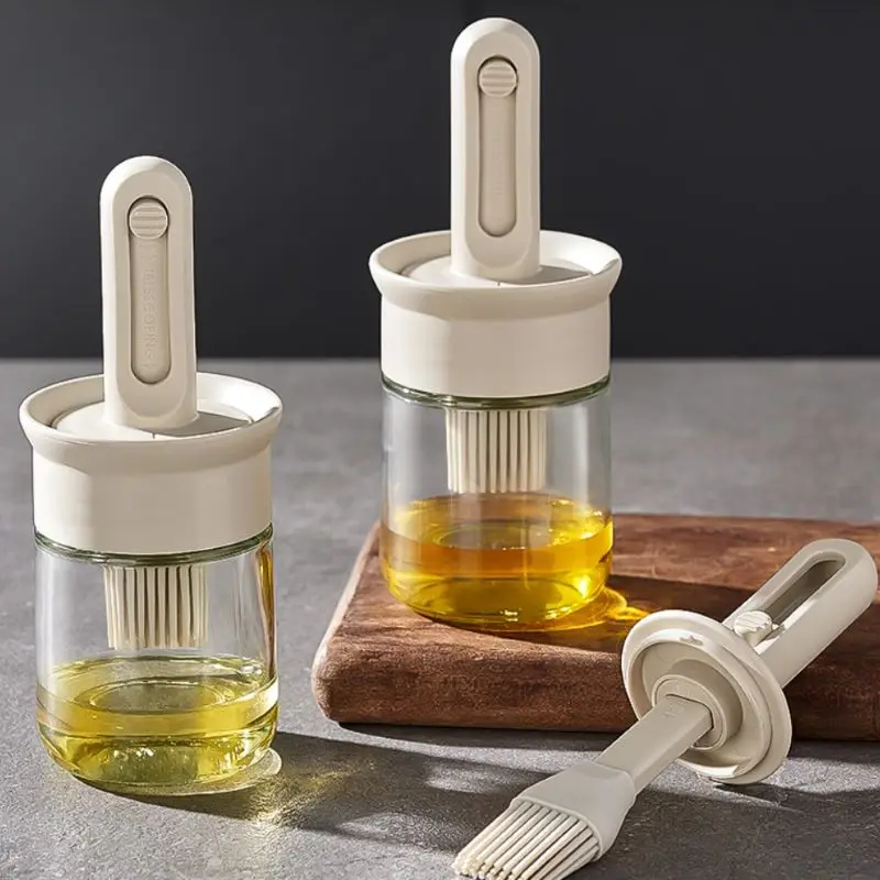 Kitchen Baking Brush - Botella dispensadora de aceite, juego de