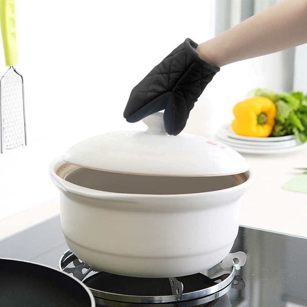 Manoplas para horno 500 ° F Ma - Kitchen Baking Gloves reseña y precio