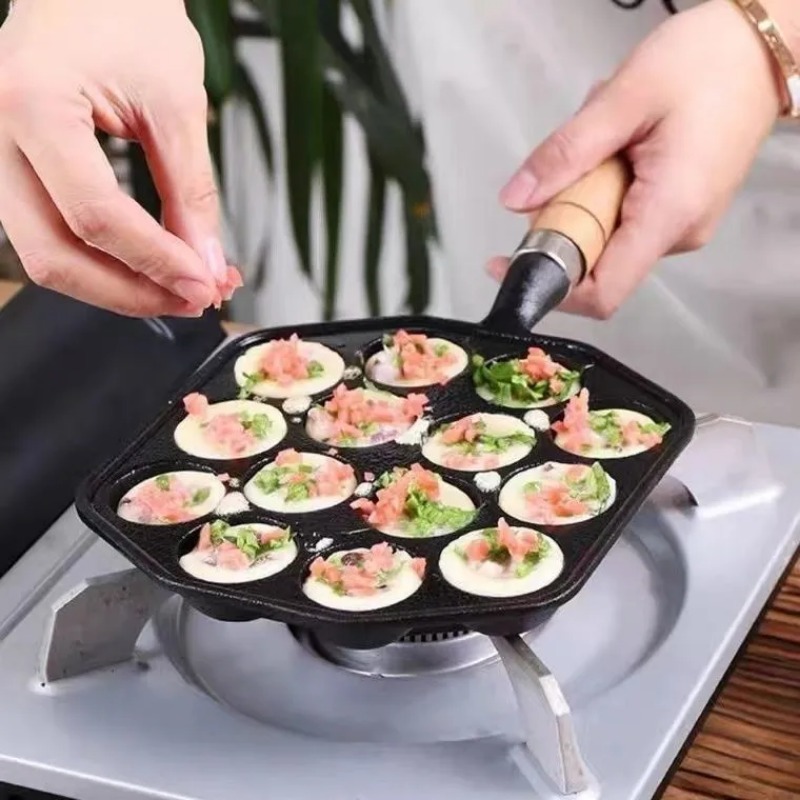 Sartén Takoyaki para hornear,  - Kitchen Baking Brush reseña y precio