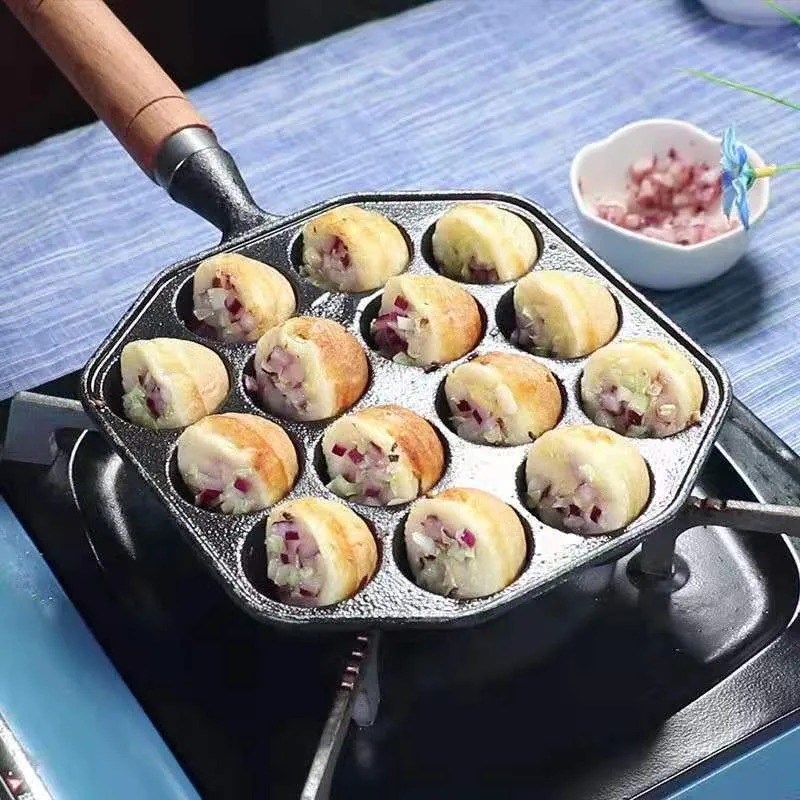 Sartén Takoyaki para hornear,  - Kitchen Baking Brush reseña y precio