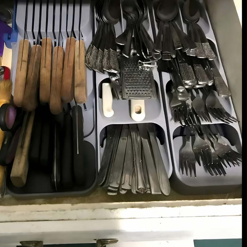 Práctica caja de almacenamient - Kitchen Baking Tray Storage reseña y precio
