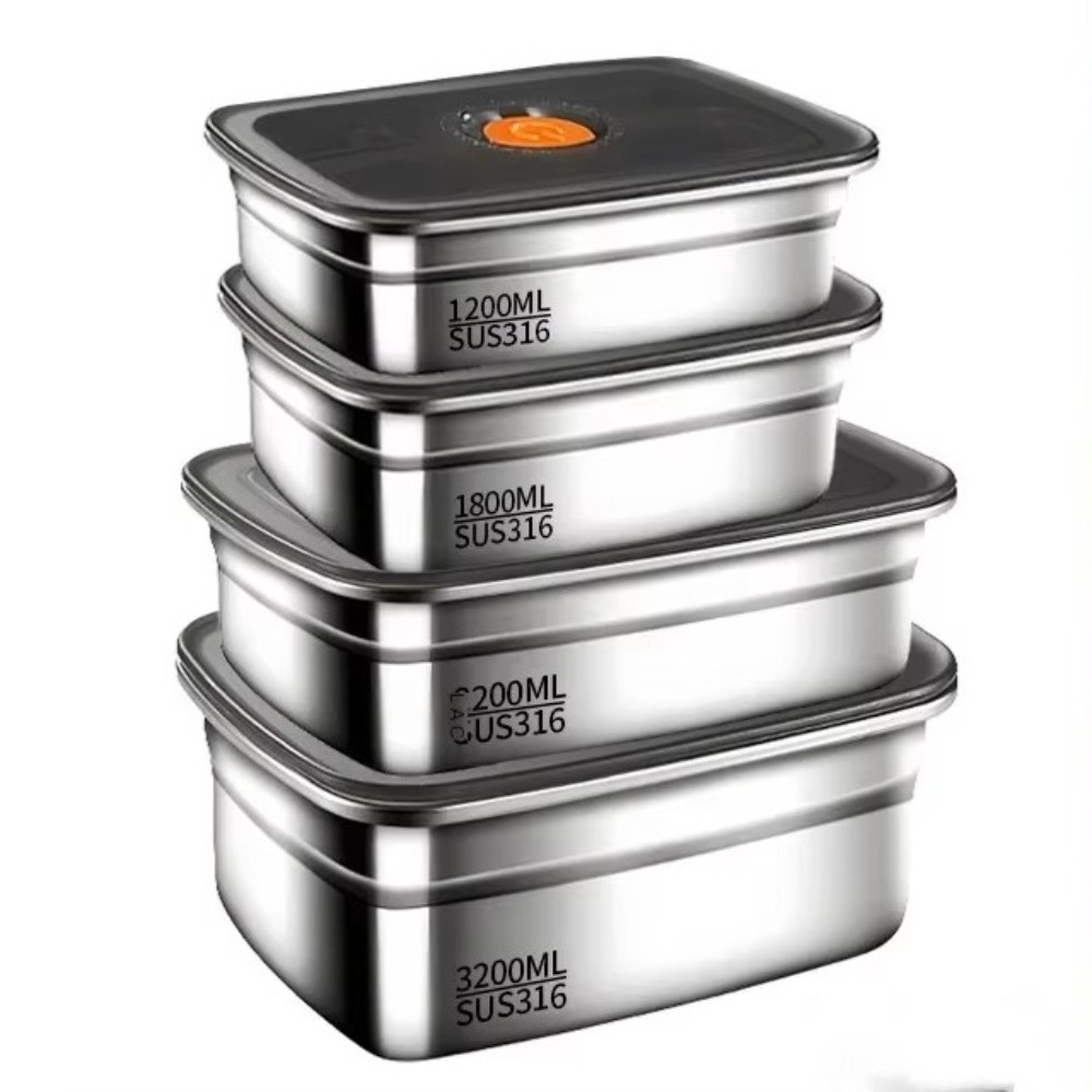 Caja de Conservación Portátil  - Kitchen Baking Tray Storage reseña y precio