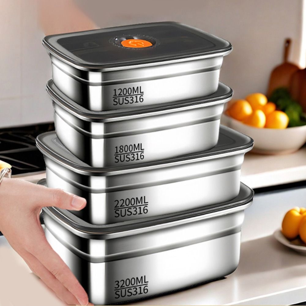 Caja de Conservación Portátil  - Kitchen Baking Tray Storage reseña y precio