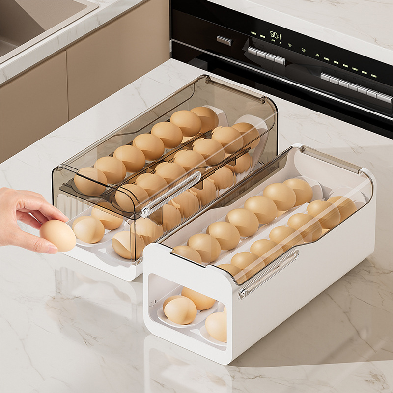 Dispensador Automático de Huev - Kitchen Baking Tray Storage reseña y precio