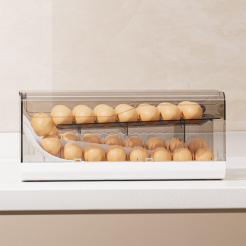Dispensador Automático de Huev - Kitchen Baking Tray Storage reseña y precio