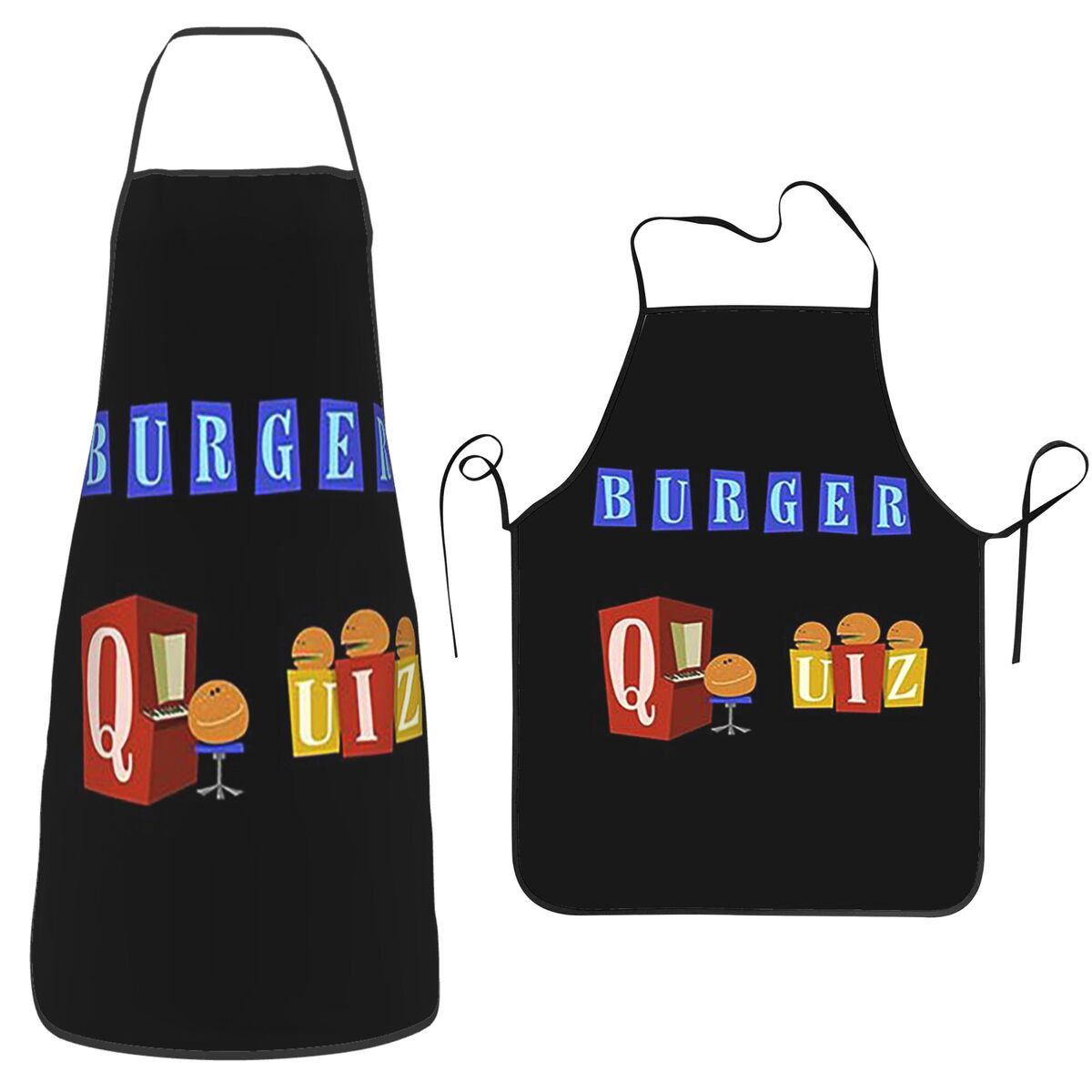 Burger Quiz-delantales con nue - Kitchen Quiz reseña y precio