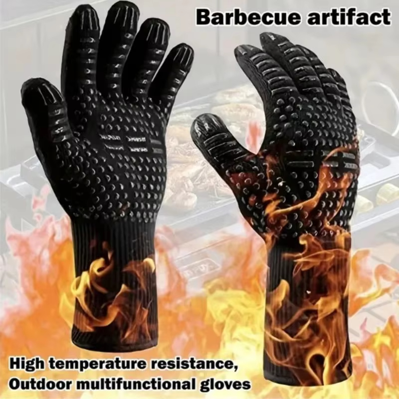 Guantes de barbacoa de una pie - Kitchen Baking Gloves reseña y precio