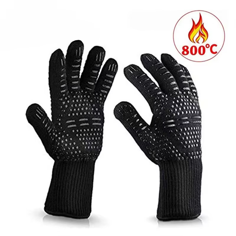 Guantes de barbacoa de una pie - Kitchen Baking Gloves reseña y precio