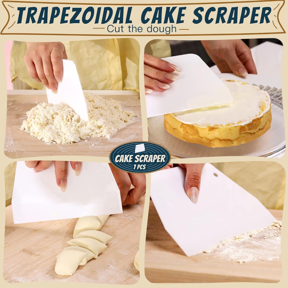 Juego de 7 Utensilios de Cocin - Kitchen Baking Decor reseña y precio