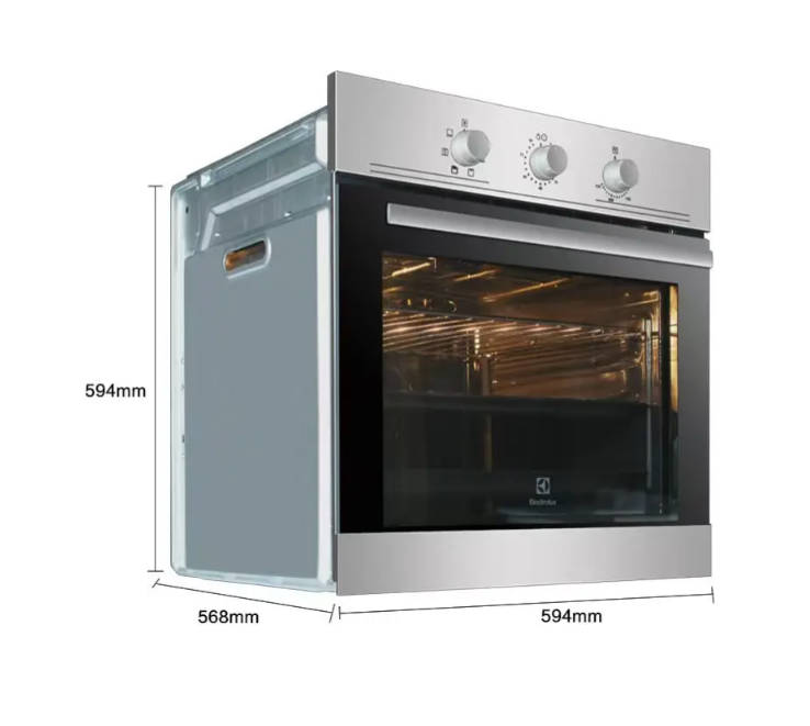 Hornos integrados de acero ino - Kitchen Bakery reseña y precio