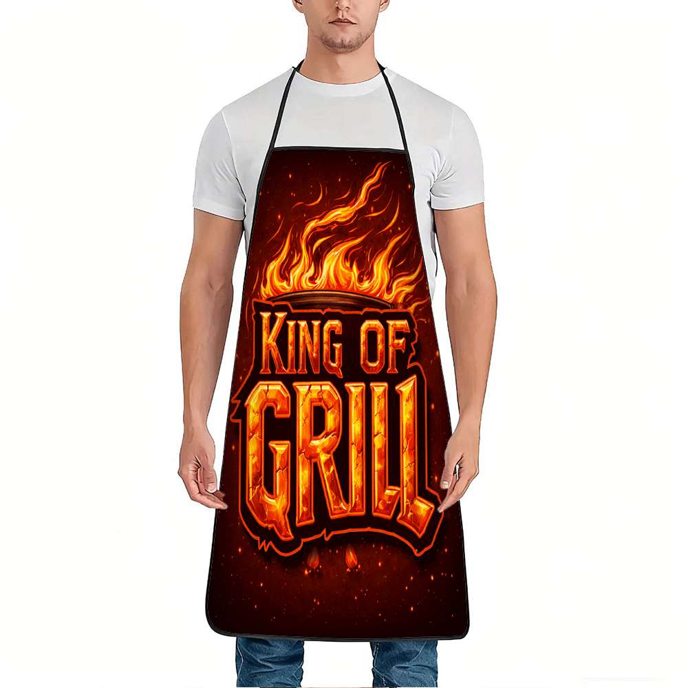 1 delantal Bbq King, delantal  - Baking Kitchen Design Ideas reseña y precio