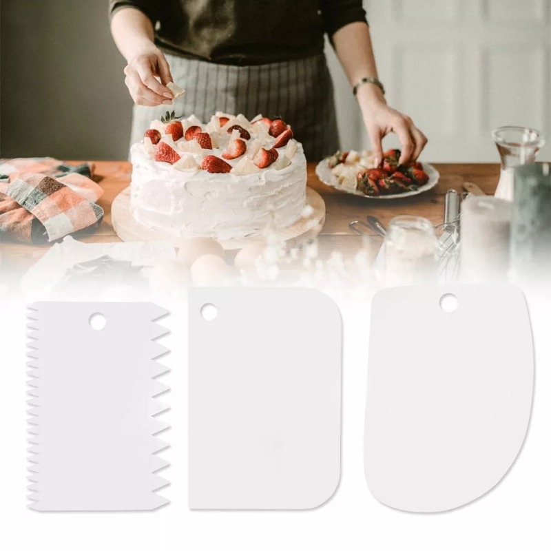 Juego de raspadores de plástic - Fondant Smoother Set reseña y precio