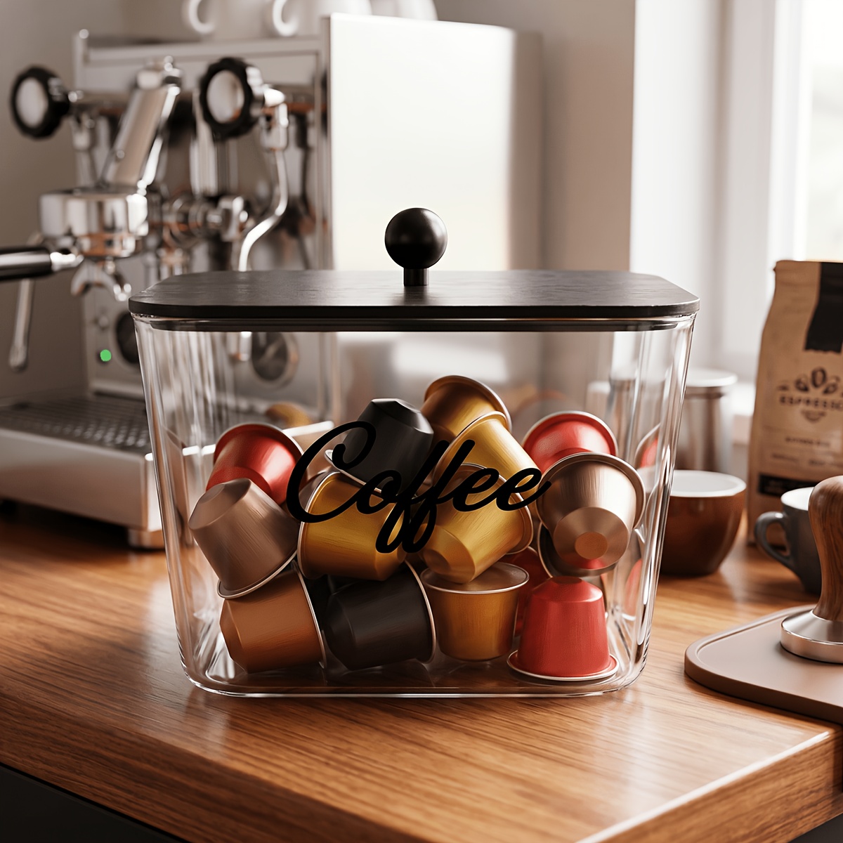 Organizador de Cápsulas de Caf - Kitchen Baking Tray Storage reseña y precio