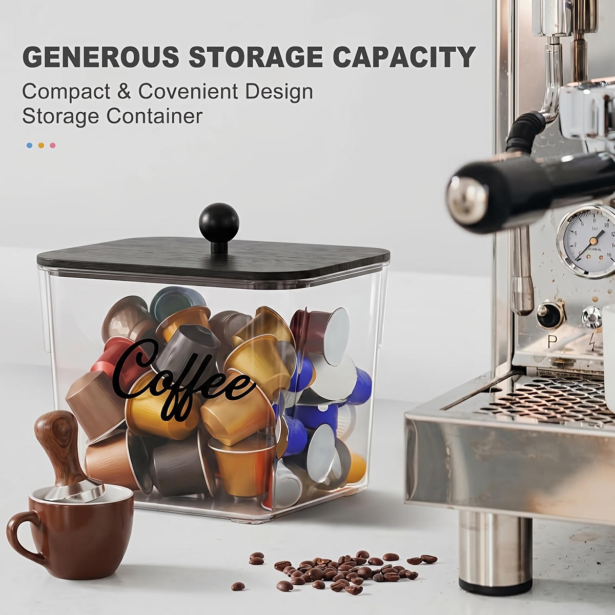 Organizador de Cápsulas de Caf - Kitchen Baking Tray Storage reseña y precio