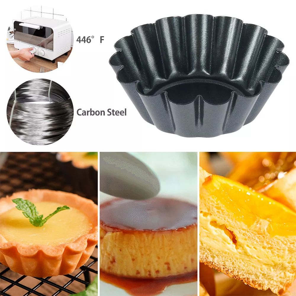 Juego de 4 Moldes Redondos Ant - Muffin Tin Nonstick reseña y precio
