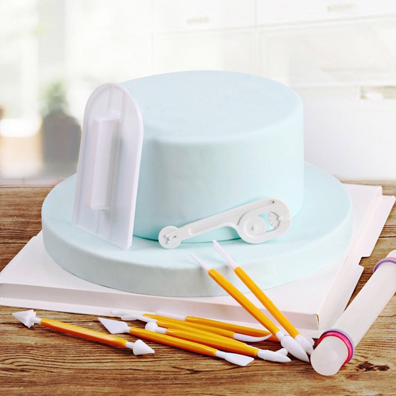 11 unids/set herramientas para - Fondant Smoother Set reseña y precio