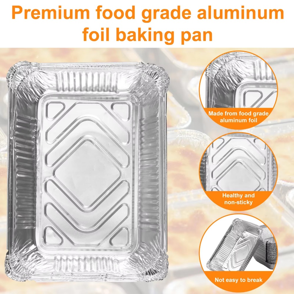 Contenedores desechables de pa - Kitchen Baking Tray Storage reseña y precio
