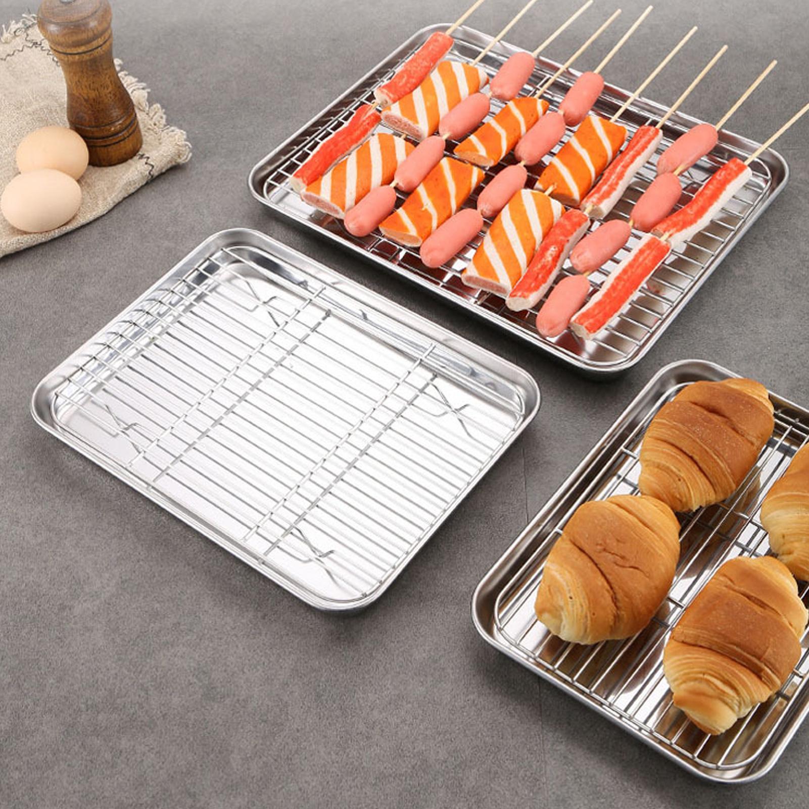 Bandeja para hornear con rejil - Kitchen Baking Cart reseña y precio