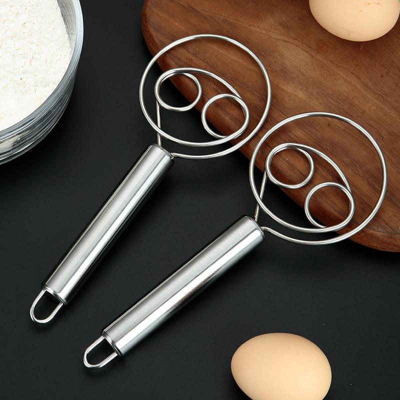 Batidor de masa de acero inoxi - Kitchen Baking Mixer reseña y precio