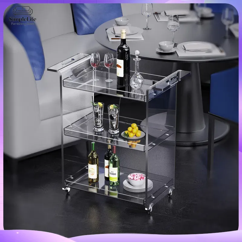 Carrito de Cocina Moderno de 3 - Kitchen Baking Cart reseña y precio