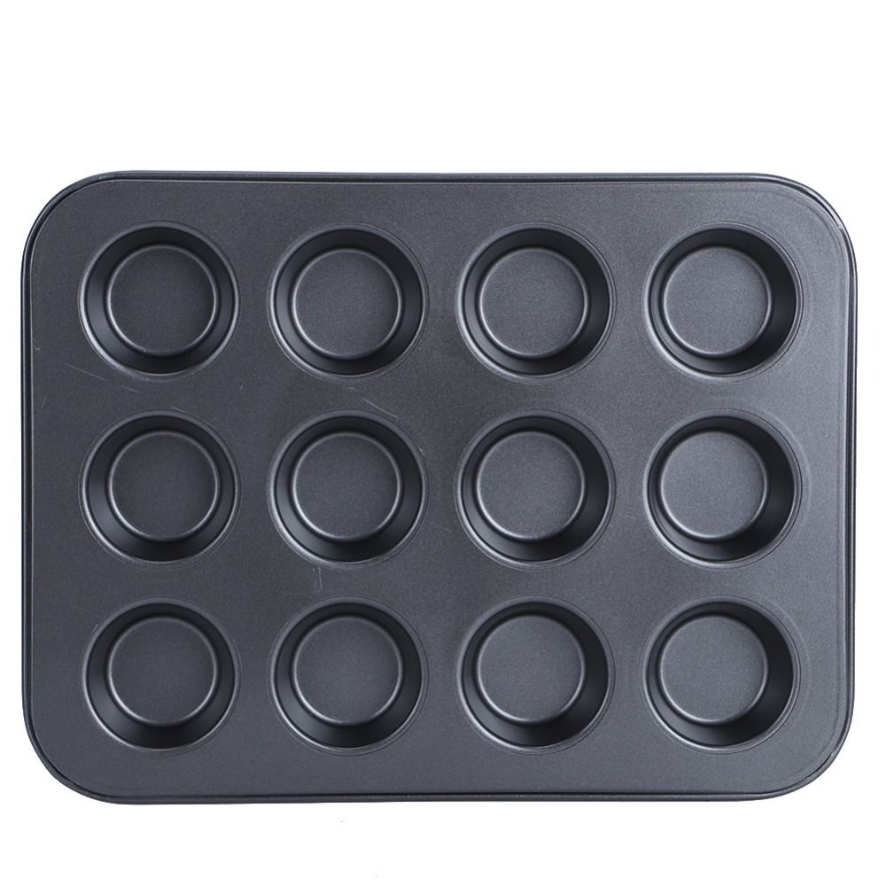 Molde para Muffins de Acero al - Muffin Tin Nonstick reseña y precio