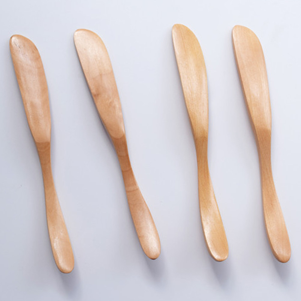 Juego de 3 Espátulas de Madera - Kitchen Baking Decor reseña y precio