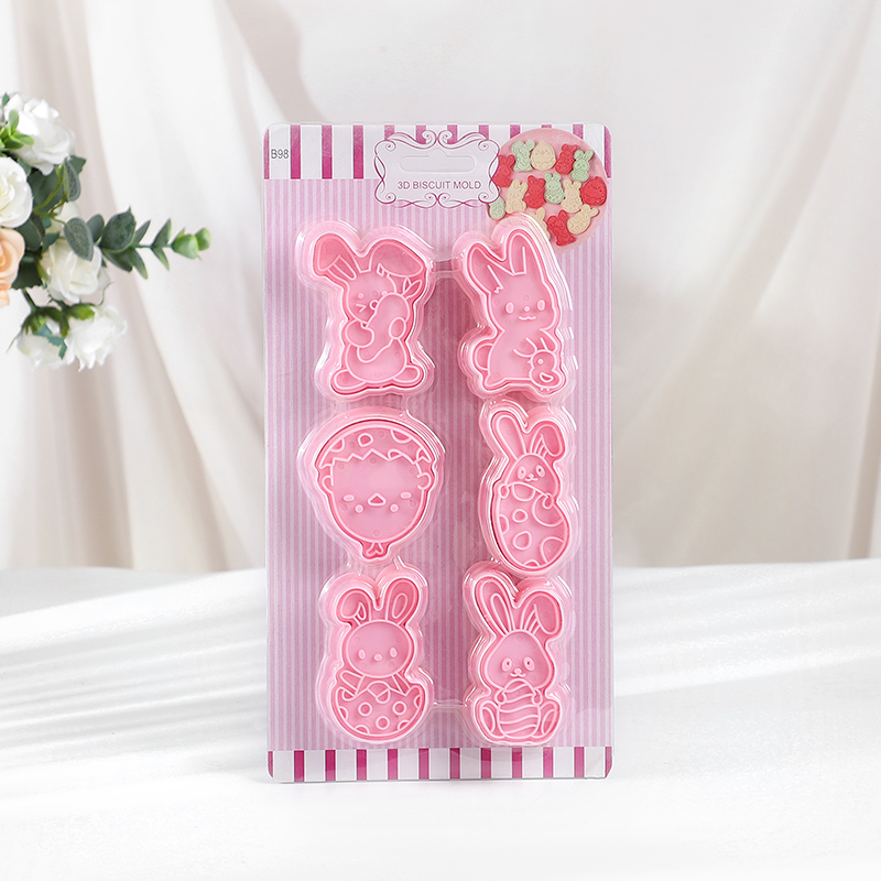 6 unids/set cortadores de gall - Kitchen Baking Decor reseña y precio