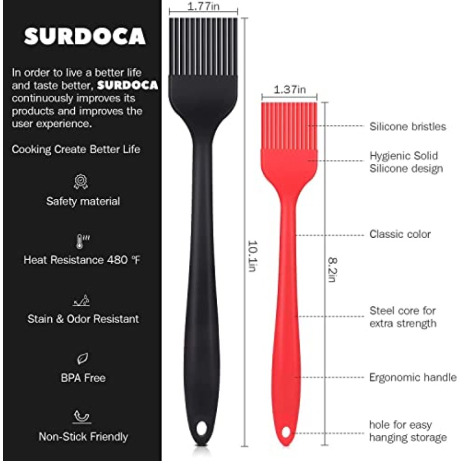 Pinceles de Silicona para Repo - Kitchen Baking Brush reseña y precio