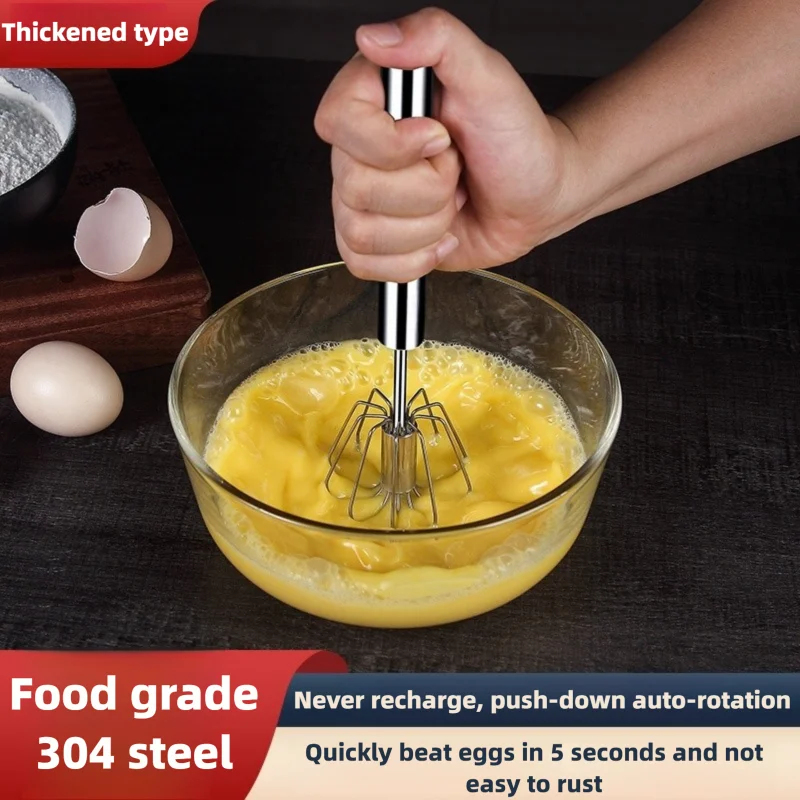 Batidor de Huevos de Acero Ino - Kitchen Baking Mixer reseña y precio