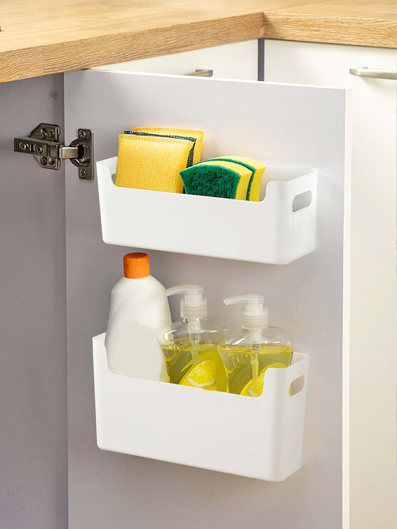 Organizador de puerta de armar - Kitchen Baking Tray Storage reseña y precio