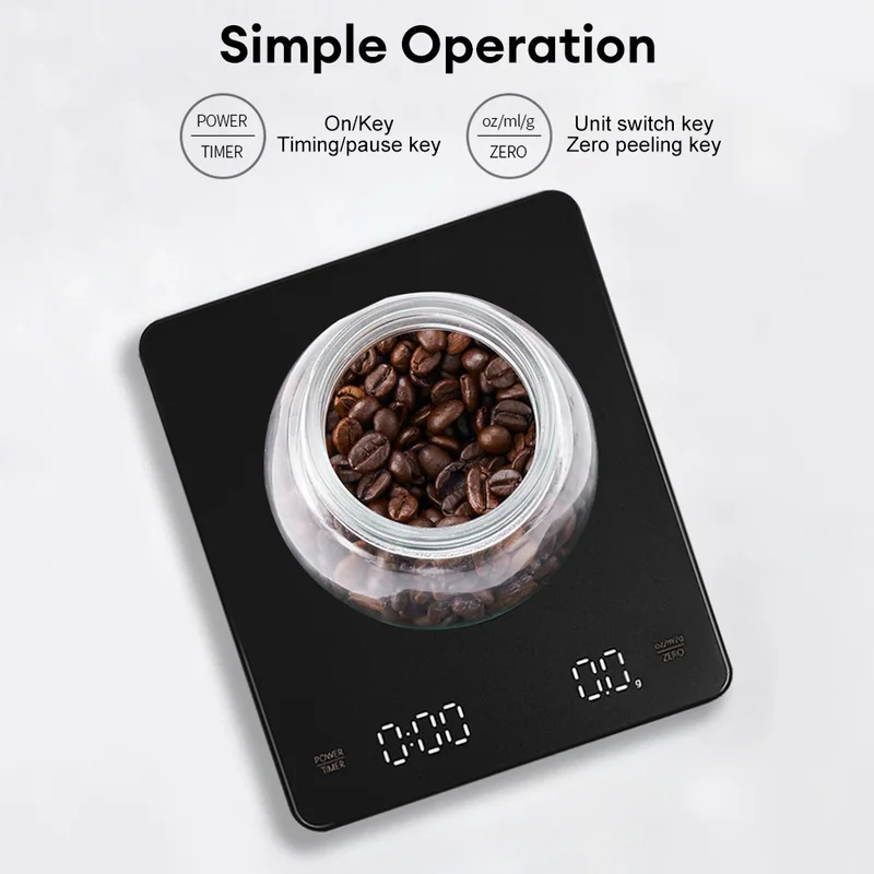 Báscula Digital para Café con  - Kitchen Scale Precise reseña y precio