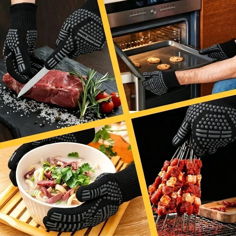 1 unidad/1 par de guantes para - Kitchen Baking Gloves reseña y precio