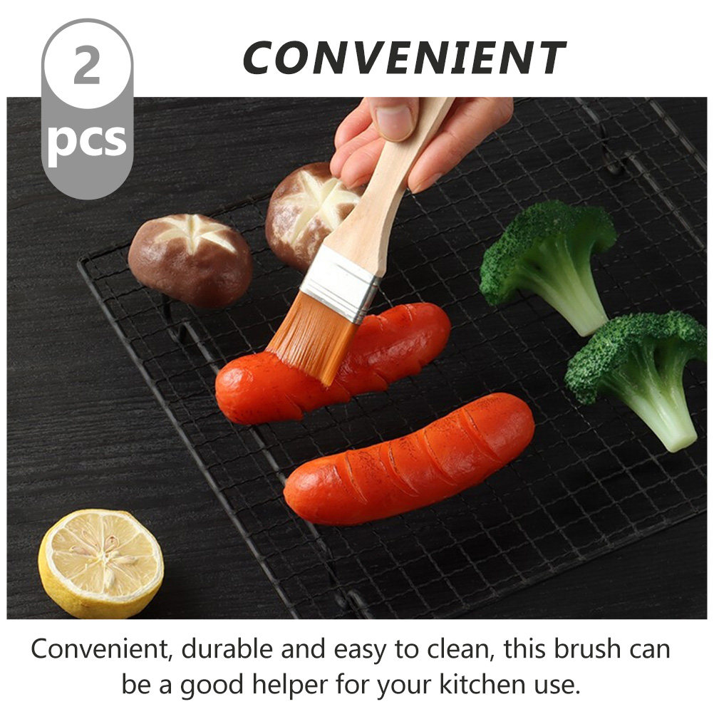 2 pinceles de nailon para unta - Kitchen Baking Brush reseña y precio