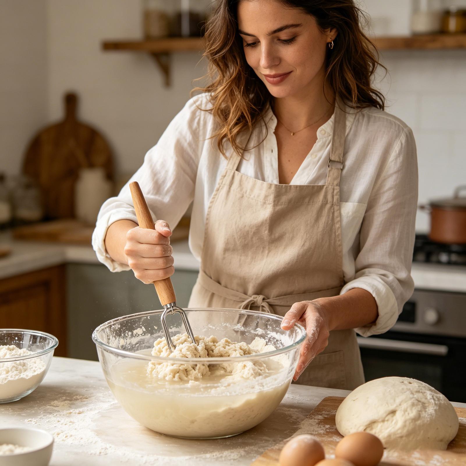 Batidora artesanal danesa, bat - Kitchen Baking Mixer reseña y precio