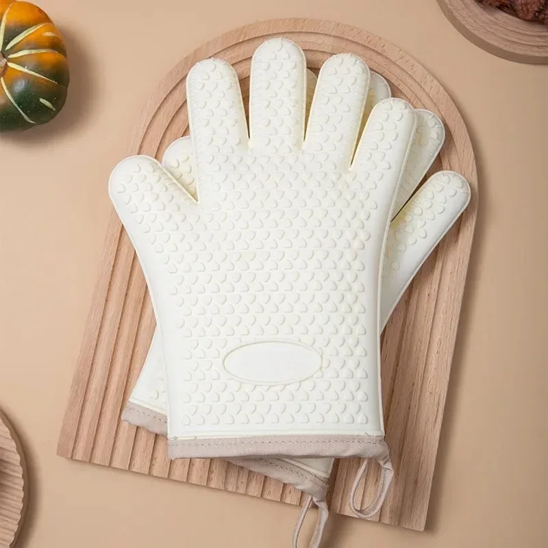 Cubierta de mano anticalor de  - Kitchen Baking Gloves reseña y precio