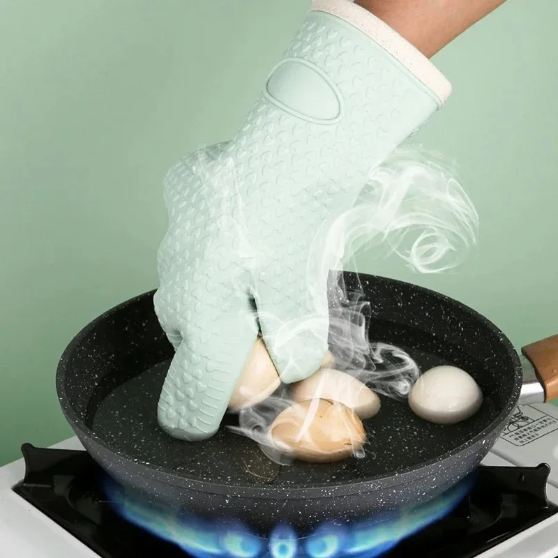 Cubierta de mano anticalor de  - Kitchen Baking Gloves reseña y precio