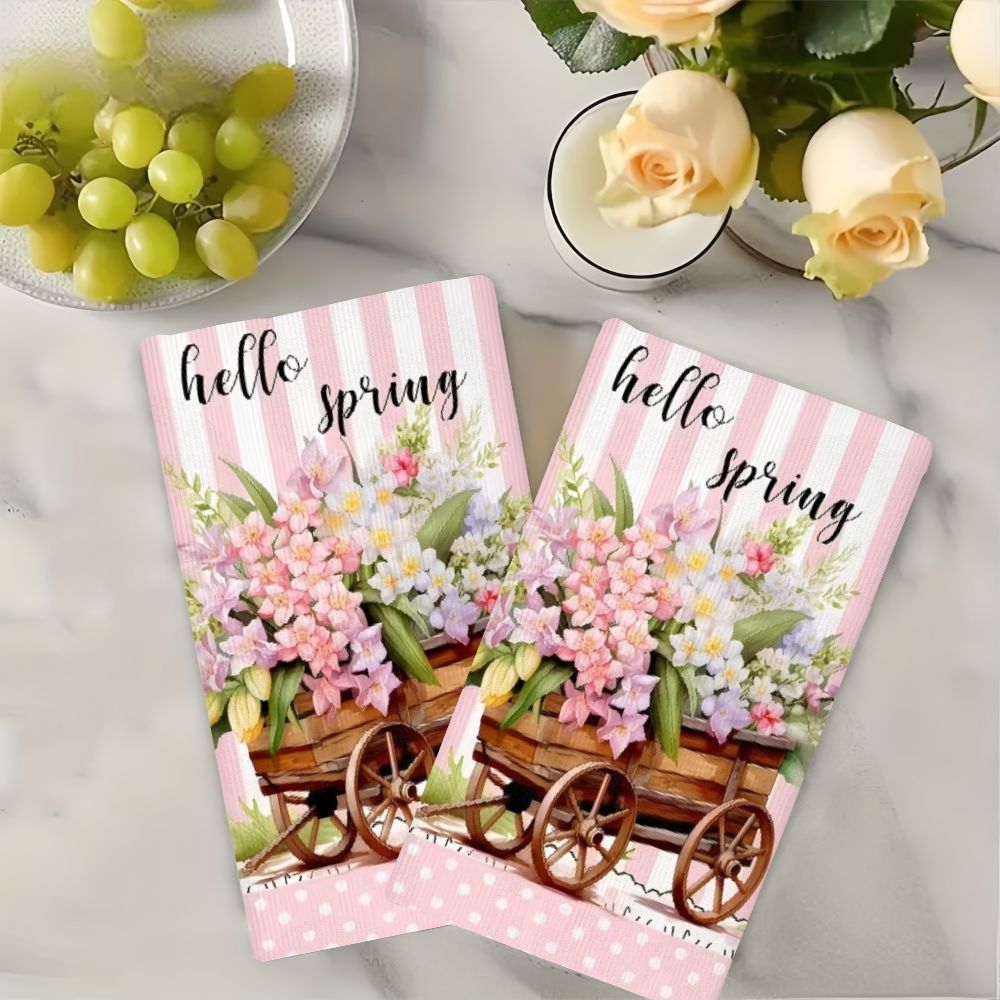 Juego de 2 toallas de cocina c - Kitchen Baking Cart reseña y precio