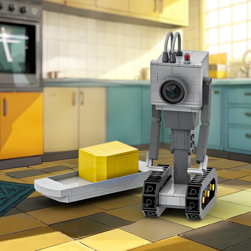 MOC Rick's Butter Robot modelo - Kitchen Robot Baking reseña y precio